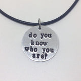Harry Styles Necklace - Do You Know Who You Are - Lights Up / Necklace, Choker, or Keychain