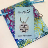 Harry Styles Necklace - Do You Know Who You Are - Lights Up / Necklace, Choker, or Keychain