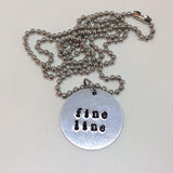Harry Styles Necklace - Fine Line / Necklace, Choker, or Keychain