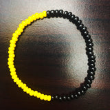 Twenty One Pilots Trench Bracelet Set / Black and Yellow Bracelets