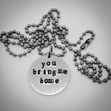 Harry Styles Pendant - You Bring Me Home - Sweet Creature / Necklace or Keychain
