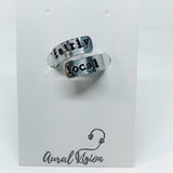 Twenty One Pilots Ring - Fairly Local / Metal Stamped Jewelry / Personalized Jewelry