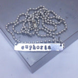 BTS Necklace - Euphoria / Jungkook Necklace / BTS Jewelry / Love Yourself: Answer