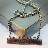BTS Necklace - Euphoria / Jungkook Necklace / BTS Jewelry / Love Yourself: Answer