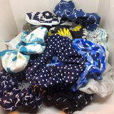 Scrunchies - Pack of 3 / Random Choice or Customized Selection  / Colorful Hair Tie / Bulk Gift Idea