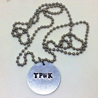 Harry Styles Necklace - Treat People with Kindness / TPWK Necklace, Choker, or Keychain