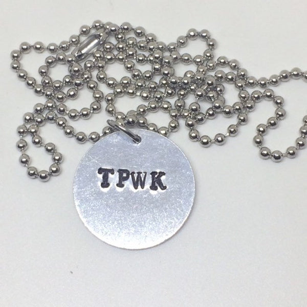 Harry Styles Necklace - Treat People with Kindness / TPWK Necklace, Choker, or Keychain