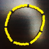 Twenty One Pilots Trench Bracelet Set / Black and Yellow Bracelets