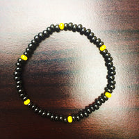 Twenty One Pilots Trench Bracelet Set / Black and Yellow Bracelets