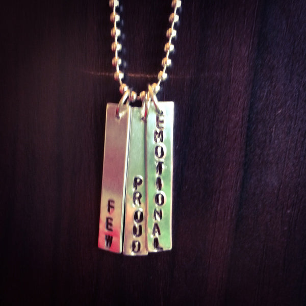 Twenty One Pilots Necklace - Few, Proud, Emotional