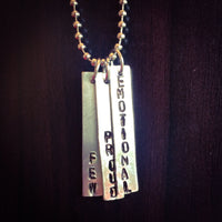 Twenty One Pilots Necklace - Few, Proud, Emotional