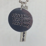 The 1975 Necklace - TOOTIMETOOTIMETOOTIME / Necklace, Choker, or Keychain
