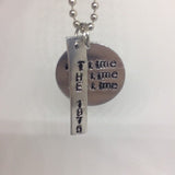 The 1975 Necklace - TOOTIMETOOTIMETOOTIME / Necklace, Choker, or Keychain