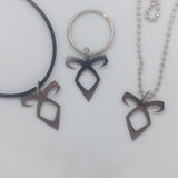 Shadowhunters Rune Necklace / The Mortal Instruments Jewelry / Angelic Rune Choker or Keychain