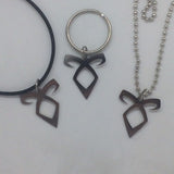 Shadowhunters Rune Necklace / The Mortal Instruments Jewelry / Angelic Rune Choker or Keychain