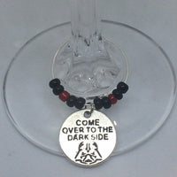 Star Wars Wine Glass Charms / Fantasy Wine Charms / Gift for Wine Drinker