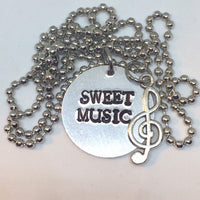 Hozier - Sweet Music / Wasteland, Baby! / Necklace or Keychain
