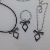 Shadowhunters Rune Necklace / The Mortal Instruments Jewelry / Angelic Rune Choker or Keychain