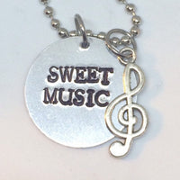 Hozier - Sweet Music / Wasteland, Baby! / Necklace or Keychain