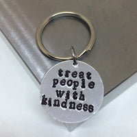 Harry Styles Pendant - Treat People with Kindness / Necklace or Keychain