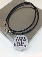 Harry Styles Pendant - Treat People with Kindness / Necklace or Keychain