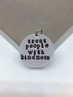 Harry Styles Pendant - Treat People with Kindness / Necklace or Keychain