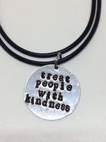 Harry Styles Pendant - Treat People with Kindness / Necklace or Keychain