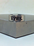 Harry Styles TPWK Ring - Treat People with Kindness / Adjustable Customizeable Ring
