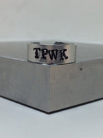 Harry Styles TPWK Ring - Treat People with Kindness / Adjustable Customizeable Ring