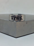Harry Styles TPWK Ring - Treat People with Kindness / Adjustable Customizeable Ring