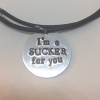 Jonas Brothers Necklace - I'm a Sucker for You / Necklace or Key Chain