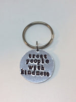 Harry Styles Pendant - Treat People with Kindness / Necklace or Keychain