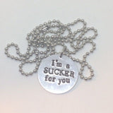 Jonas Brothers Necklace - I'm a Sucker for You / Necklace or Key Chain