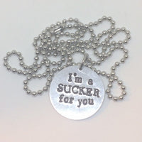 Jonas Brothers Necklace - I'm a Sucker for You / Necklace or Key Chain