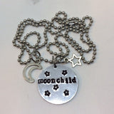 Moonchild Necklace - BTS RM / Necklace Choker or Keychain / RM Mono Mixtape