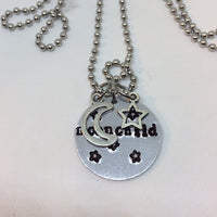 Moonchild Necklace - BTS RM / Necklace Choker or Keychain / RM Mono Mixtape