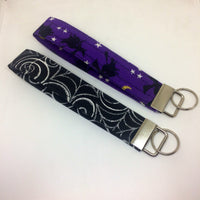 Halloween Key Fob Wristlet / Halloween Key Chain / 6 Halloween Designs