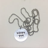 Harry Styles Necklace - Adore You / Harry Styles Fine Line / Necklace, Choker, or Keychain