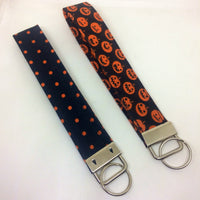 Halloween Key Fob Wristlet / Halloween Key Chain / 6 Halloween Designs
