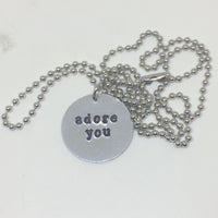 Harry Styles Necklace - Adore You / Harry Styles Fine Line / Necklace, Choker, or Keychain